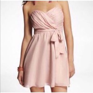Express Sweetheart Strapless Dress